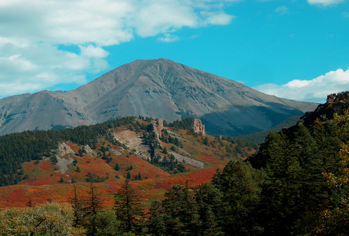 West Spanish Peaks in Fall